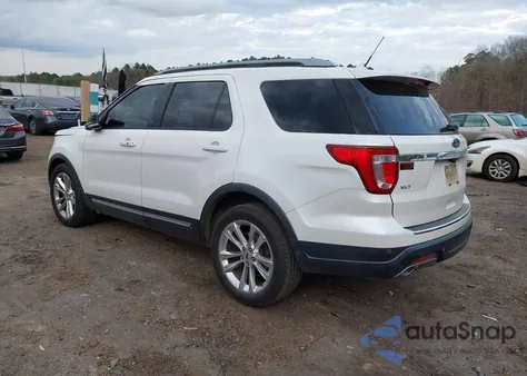 2018 Ford Explorer Xlt z USA, uszkodzony, nr VIN 1FM5K7D81JGB75127